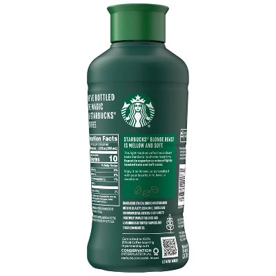 Starbucks Unsweetened Blonde Roast Iced Coffee - 48 Fl Oz 3 Starbucks Unsweetened Blonde Roast Iced Coffee - 48 Fl Oz