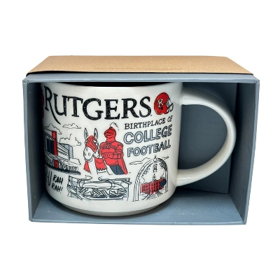 Starbucks Been There Series Rutgers College Ceramic Mug, 14 Oz (2-Pack) 8 Starbucks Been There Series Rutgers College Ceramic Mug, 14 Oz (2-Pack) - Image 6