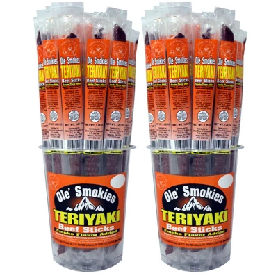 Buffalo Bills 15-ct Teriyaki Ole Smokies (Beef Sticks) - Two 15-ct Tubs 7 Buffalo Bills 15-ct Teriyaki Ole Smokies (Beef Sticks) - Two 15-ct Tubs - Image 5