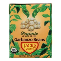 Jack's Quality Organic Garbanzo Beans - Low Sodium - Case Of 8 - 13.4 Oz -Grocery Sales GUEST 0516e768 0ec2 4a00 bc5b 3a65a6771e60
