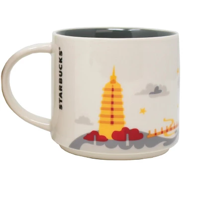 Starbucks You Are Here Series Shenyang Ceramic Mug, 14 Oz 3 Starbucks You Are Here Series Shenyang Ceramic Mug, 14 Oz