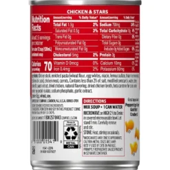 Campbell's Condensed Chicken & Stars Soup - 10.5oz -Grocery Sales GUEST 07d20a23 f082 4d78 8bc3 1fcd26329712