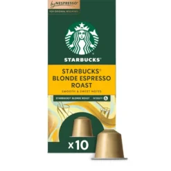 Starbucks By Nespresso Original Line Pods Light Roast Coffee Blonde Espresso Roast - 10ct 19 Starbucks By Nespresso Original Line Pods Light Roast Coffee Blonde Espresso Roast - 10ct -Grocery Sales GUEST 0bcb7839 0001 40fc 8c63 3914641c5943