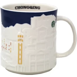 Starbucks Collector Relief Series Chongqing Ceramic Mug, 16 Oz -Grocery Sales GUEST 0c386994 bf61 4ab0 93fb e4e97f54ffd6