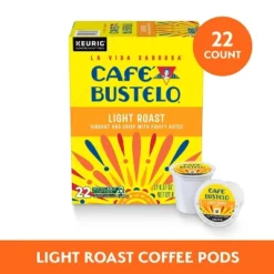 Cafe Bustelo Light Roast Keurig K-Cup Coffee Pods - 22ct -Grocery Sales GUEST 0d7d2fe9 eee4 48af 9d77 53a75bc665a2