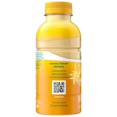 Starbucks Paradise Drink Pineapple Passionfruit + Coconut Milk - 14 Fl Oz Bottle 2 Starbucks Paradise Drink Pineapple Passionfruit + Coconut Milk - 14 Fl Oz Bottle