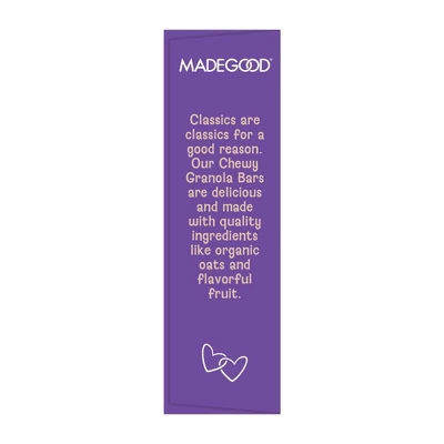 MadeGood Snack Bars Mixed Berry - 0.85oz 4 MadeGood Snack Bars Mixed Berry - 0.85oz - Image 2