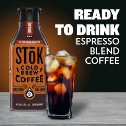 SToK Espresso Blend Un-sweet Black Cold Brew Coffee - 48 Fl Oz -Grocery Sales GUEST 109c278d 5b21 411f a50f 3e26d72e945a