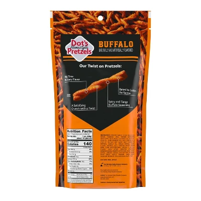 Dot's Homestyle Pretzels Buffalo - 16oz 3 Dot's Homestyle Pretzels Buffalo - 16oz