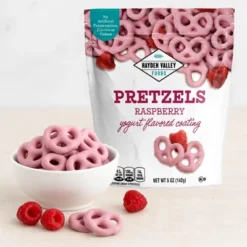 Hayden Valley Foods Raspberry Yogurt Covered Pretzels | 5 Oz Bags (Pack Of 3) | No Artificial Flavors, Preservatives Or Colors -Grocery Sales GUEST 13e407d7 7df9 42ee b82b 9a520271535c