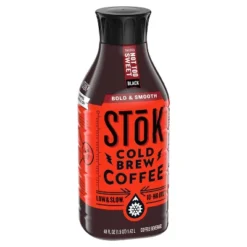 SToK Not Too Sweet Black Cold Brew Coffee - 48 Fl Oz