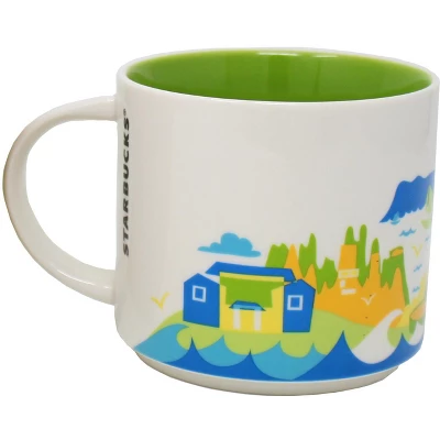 Starbucks You Are Here Series Kunming Ceramic Mug, 14 Oz 3 Starbucks You Are Here Series Kunming Ceramic Mug, 14 Oz