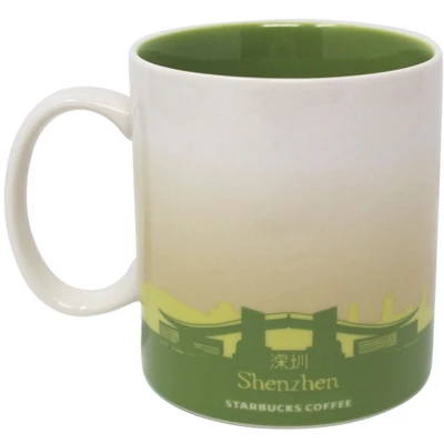 Starbucks Global Icon Series Shenzhen Ceramic Mug, 16 Oz 3 Starbucks Global Icon Series Shenzhen Ceramic Mug, 16 Oz