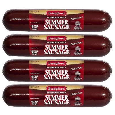 Bridgford Summer Sausage 16 Oz - Protein-Rich Keto-Friendly Shelf-Stable Snack - Great For Sausage Rolls And On Your Charcuterie Boards 12 Bridgford Summer Sausage 16 Oz - Protein-Rich Keto-Friendly Shelf-Stable Snack - Great For Sausage Rolls And On Your Charcuterie Boards - Image 10