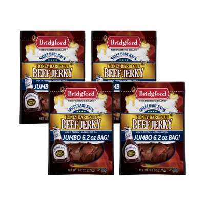 Bridgford Sweet Baby Ray’s Beef Jerky Honey BBQ 6.2 Oz - Ready To Eat High Protein Jerky For Midday Energy Boost Or A Post Workout Snack 12 Bridgford Sweet Baby Ray’s Beef Jerky Honey BBQ 6.2 Oz - Ready To Eat High Protein Jerky For Midday Energy Boost Or A Post Workout Snack - Image 10
