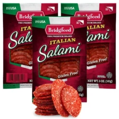 Bridgford Italian Salami 5 Oz - Zero Carb Healthy Italian Salami Sliced Charcuterie Meat For Your Charcuterie Boards Or Antipasto Platters -Grocery Sales GUEST 15a8194d bff4 43a6 bf8f 36e06cfd22f4