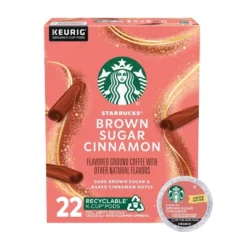 Starbucks Brown Sugar Cinnamon Flavor Dark Roast Keurig K-Cup Coffee Pods - 22ct/7.9oz -Grocery Sales GUEST 1653021e 2e41 44e0 95c8 5964581c7083