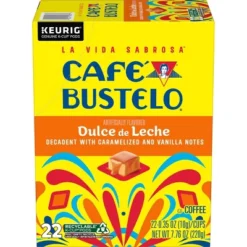 Cafe Bustelo Dulce De Leche Medium Roast Keurig K-Cup Coffee Pods - 22ct -Grocery Sales GUEST 1668f778 d6a0 474d 9d28 40f9dcff4121
