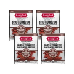 Bridgford Smokehouse Sausage Sticks Original 5 Oz - Gluten Free High Protein Smoked Sausage Sticks For A Variety Of Dietary Preferences -Grocery Sales GUEST 16f9efaa a9ad 4eeb 9a88 38087171b328