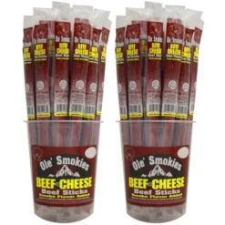 Buffalo Bills 15-ct Beef & Cheese Ole Smokies (Beef Sticks) - Two 15-ct Tubs -Grocery Sales GUEST 19096a85 d056 4f27 bc43 e93bb0faedfc