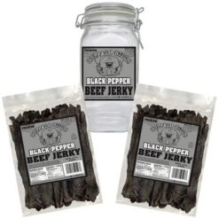Buffalo Bills Black Pepper Beef Jerky 2 Bag Starter Kit (2 Bags And 1 Jar) -Grocery Sales GUEST 1b40e1f6 8250 4b8c a694 2c7733f4407d