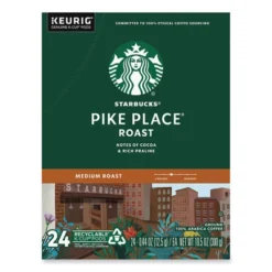 Starbucks Pike Place Coffee K-Cups Pack, 24/Box -Grocery Sales GUEST 1b77a7c3 43f9 45ca 847f 467851c94569