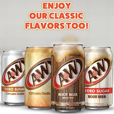 A&W Ice Cream Sundae Soda - 12pk/12 Fl Oz Cans 7 A&W Ice Cream Sundae Soda - 12pk/12 Fl Oz Cans - Image 5