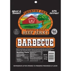 Buffalo Bills 1.5oz Barbecue Country Cut Beef Jerky - Ten 1.5oz Packs