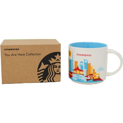 Starbucks You Are Here Series Shanghai Ceramic Mug, 14 Oz 4 Starbucks You Are Here Series Shanghai Ceramic Mug, 14 Oz - Image 2