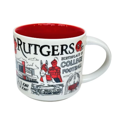 Starbucks Been There Series Rutgers College Ceramic Mug, 14 Oz (2-Pack) 3 Starbucks Been There Series Rutgers College Ceramic Mug, 14 Oz (2-Pack)