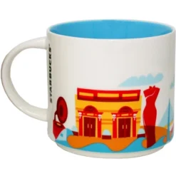 Starbucks You Are Here Series Shanghai Ceramic Mug, 14 Oz