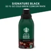 Starbucks Cold Brew Coffee — Signature Black — Multi-Serve Concentrate — 1 Bottle (32 Fl Oz.)