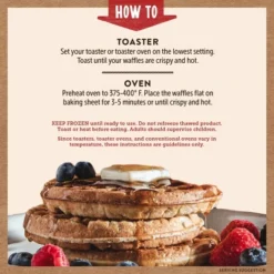 Kodiak Frozen Power Waffles Buttermilk & Vanilla -13.4oz/10ct -Grocery Sales GUEST 211e5d15 d4c8 4d86 827d 679217d0c553