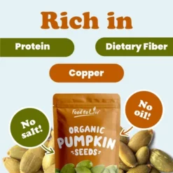 Organic Dry Roasted Pumpkin Seed Kernels - Non-GMO, Unsalted, Oven Roasted Whole Pepitas, Shelled, Vegan, Kosher -Grocery Sales GUEST 24a28785 7987 4838 8b53 7f0d7a4d4e4f