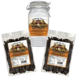 Buffalo Bills Honey Ale Beef Jerky 2 Bag Starter Kit (2 Bags And 1 Jar) -Grocery Sales GUEST 24b19b13 8154 4752 b1e7 57cad1863797