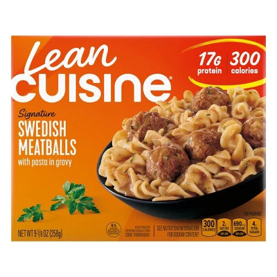 Lean Cuisine Protein Kick Swedish Frozen Meatballs - 9.125oz 13 Lean Cuisine Protein Kick Swedish Frozen Meatballs - 9.125oz - Image 11
