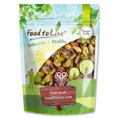 Dry Roasted Pistachio Halves With Himalayan Salt - By Food To Live 9 Dry Roasted Pistachio Halves With Himalayan Salt - By Food To Live - Image 7