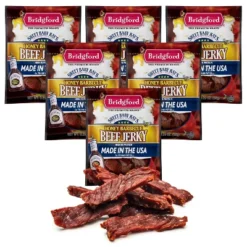 Bridgford Sweet Baby Ray’s Beef Jerky Honey BBQ 3.25 Oz - Ready-to-Eat High Protein Jerky For Midday Energy Boost Or A Post Workout Snack -Grocery Sales GUEST 2785189e b158 4b2a 864a be214d47e910