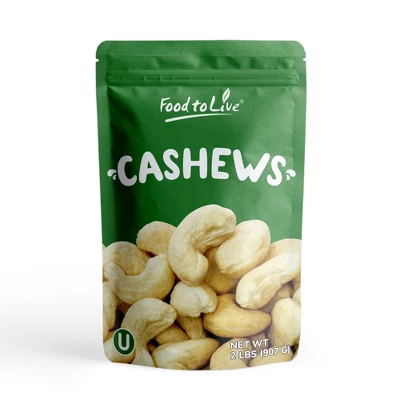 Dry Roasted Whole Cashews - By Food To Live 8 Dry Roasted Whole Cashews - By Food To Live - Image 6