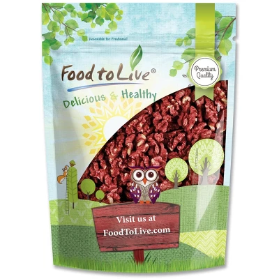 California Red Walnuts - By Food To Live 5 California Red Walnuts - By Food To Live - Image 3