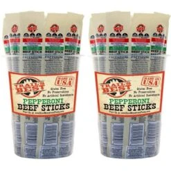 Trail's Best 1.1oz Beef Pepperoni Sticks 16-ct Tubs - 2 Tubs -Grocery Sales GUEST 294f93c1 c300 4a54 b9e4 c52539a2164e