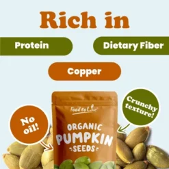 Organic Dry Roasted Pumpkin Seeds With Himalayan Salt - Non-GMO Kernels, Pepitas, Kosher, Vegan, No Shell -Grocery Sales GUEST 295a5e82 ab69 464a 9a9e eaaa4c98ec5f