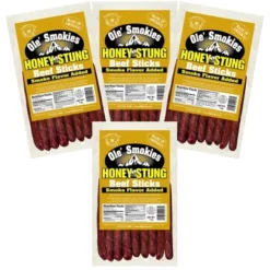 Buffalo Bills 7oz Honey Stung Ole Smokies (Beef Sticks) - Four 7oz Packs -Grocery Sales GUEST 29a59c17 d044 4673 b261 386372914bbf