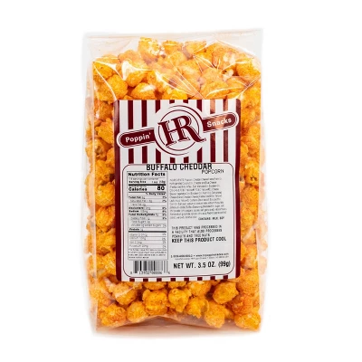 HR Poppin' Snacks 3.5 Oz Buffalo Cheddar Popcorn - Pack Of 2 3 HR Poppin' Snacks 3.5 Oz Buffalo Cheddar Popcorn - Pack Of 2
