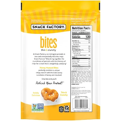 Snack Factory Bites - Honey Mustard - 9oz 3 Snack Factory Bites - Honey Mustard - 9oz