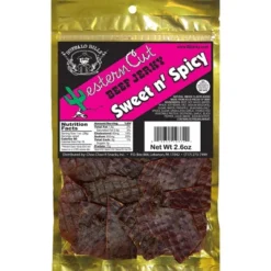 Buffalo Bills 2.6oz Western Cut Sweet N Spicy Beef Jerky - Six 2.6oz Packs