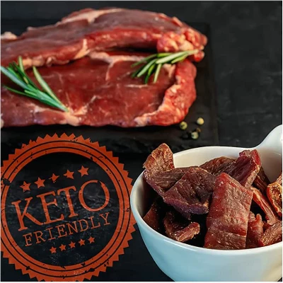 Bridgford Sweet Baby Ray’s Beef Jerky Honey BBQ 6.2 Oz - Ready To Eat High Protein Jerky For Midday Energy Boost Or A Post Workout Snack 7 Bridgford Sweet Baby Ray’s Beef Jerky Honey BBQ 6.2 Oz - Ready To Eat High Protein Jerky For Midday Energy Boost Or A Post Workout Snack - Image 5