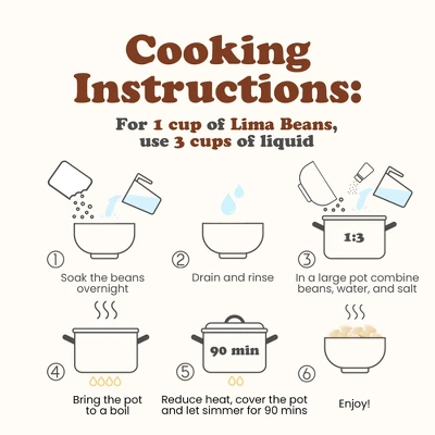 Lima Beans – Non-GMO, Large, Vegan 6 Lima Beans – Non-GMO, Large, Vegan - Image 4