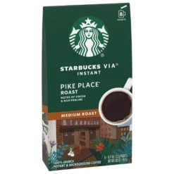 Starbucks VIA Instant Coffee Medium Roast Packets Pike Place Roast Packets - 8ct/0.11oz 17 Starbucks VIA Instant Coffee Medium Roast Packets Pike Place Roast Packets - 8ct/0.11oz -Grocery Sales GUEST 2c3eda95 6841 4ee4 92d1 81cd231224ed