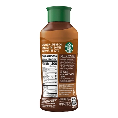 Starbucks Caffe Mocha Iced Espresso - 40 Fl Oz 3 Starbucks Caffe Mocha Iced Espresso - 40 Fl Oz